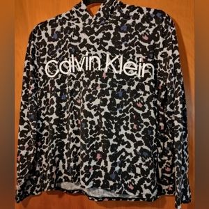 CALVIN KLEIN    Hooded Pullover Shirt  Size  S